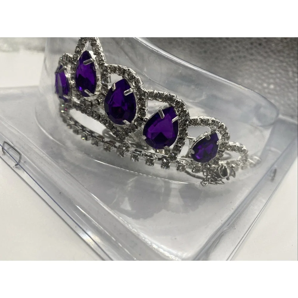 Multi-Theme Cartoon Princess Tiara &‎ Necklace Jewelry Set